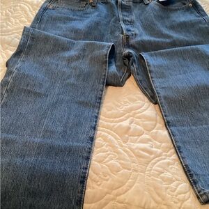 Levi Strauss men’s original 501 blue jeans, size 36”X32”, NWT